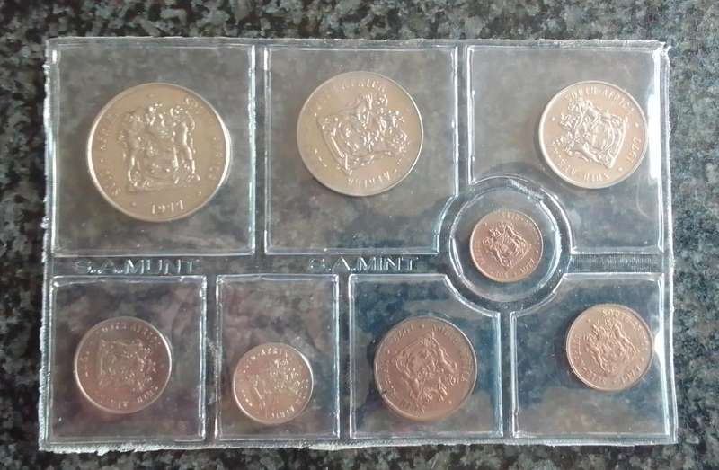 1977 South African Uncirculated Coin Set