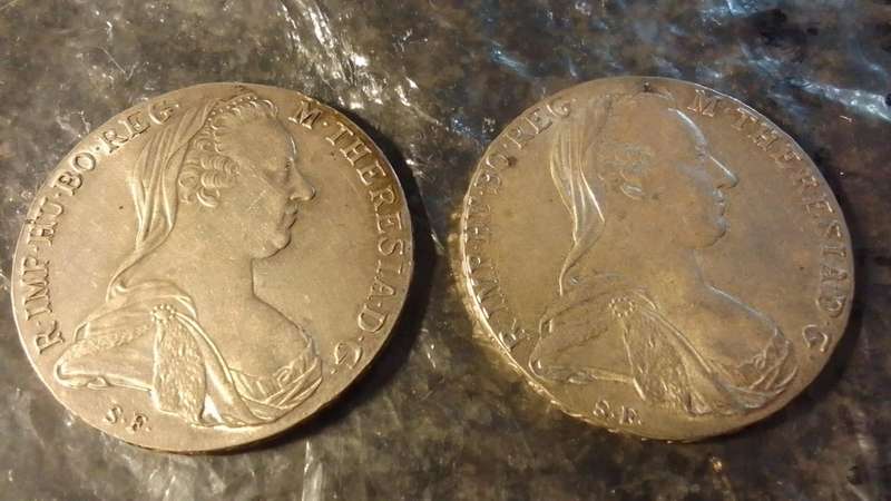 1780 Austria Silver 1 Thaler - Maria Theresia Coin