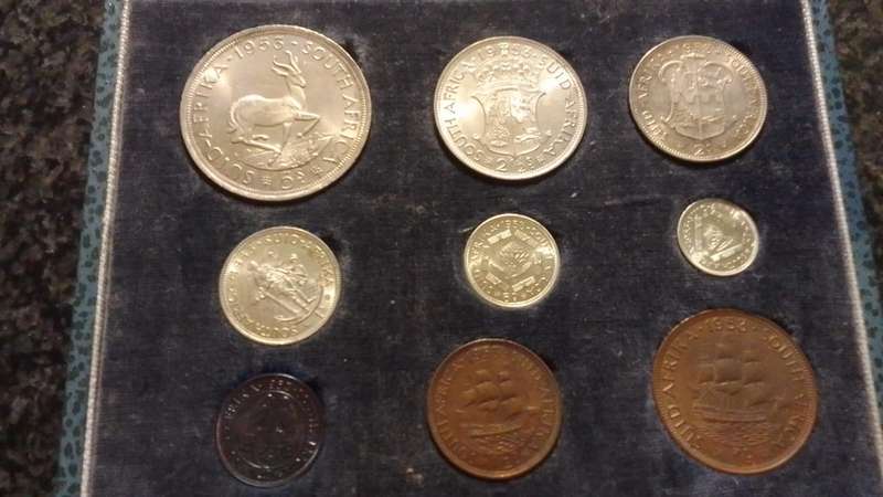 1956 South Africa Coin Set
