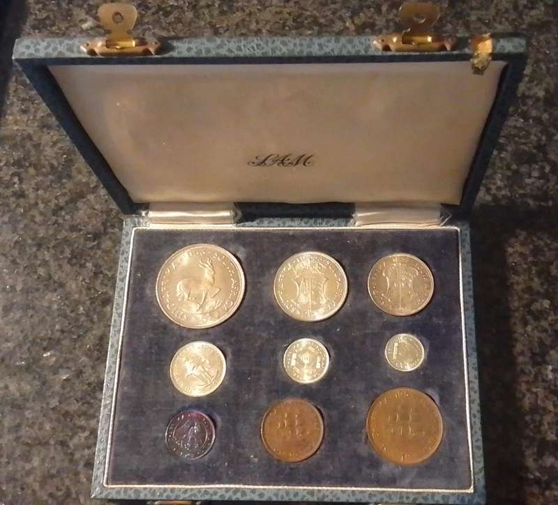 1956 South Africa Coin Set