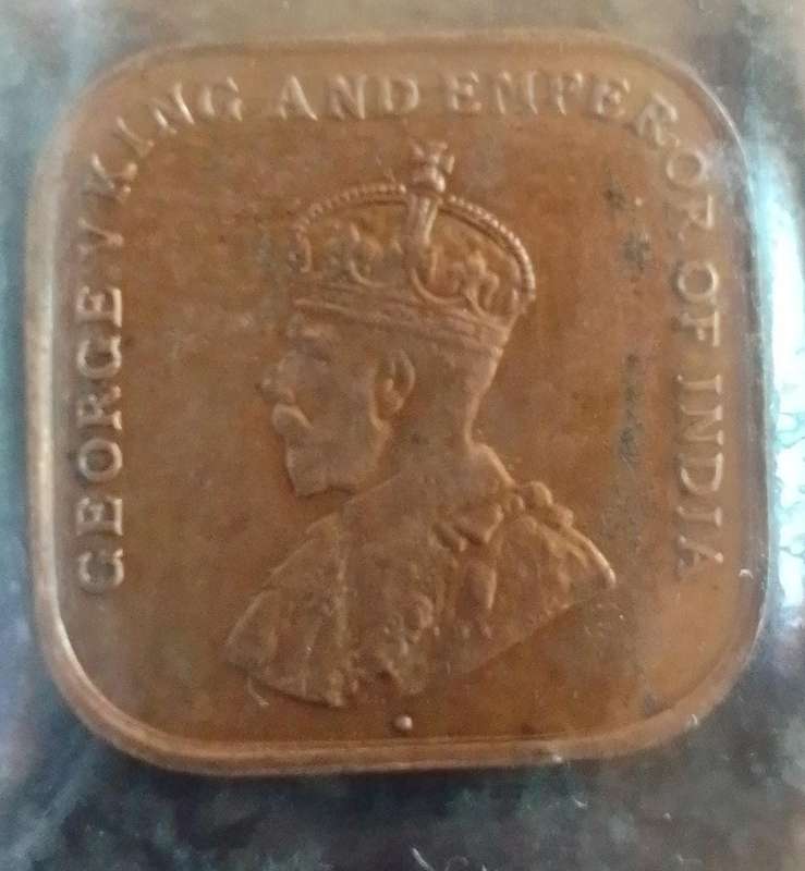 1920 India 1 Cent Coin
