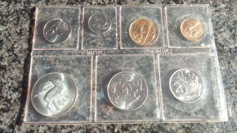 1984 South Africa Uncirculated Coin Set