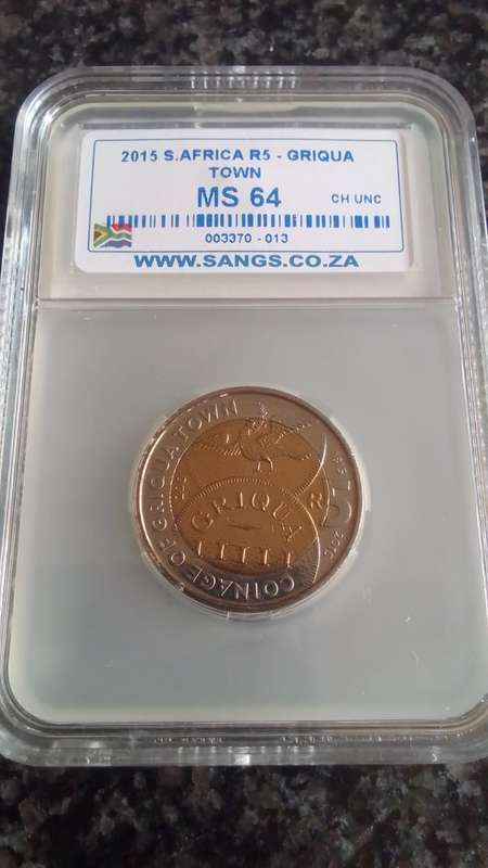 2015 South Africa R5 - Griqua Town - Graded MS64
