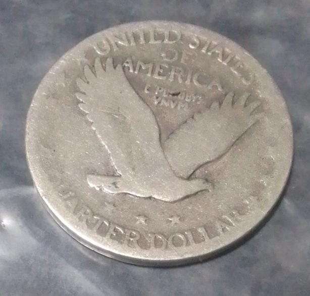 1926 USA Silver Standing Liberty Quarter