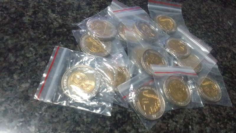 2019 South Africa 25 Years of Constitutional Democracy R5 Coin - From a sealed Mint Bag -
