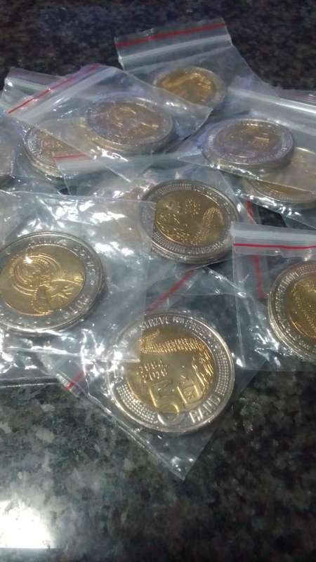 2019 South Africa 25 Years of Constitutional Democracy R5 Coin - From a sealed Mint Bag -