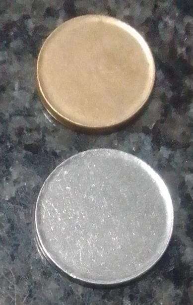 South Africa Blank Old and New 10 Cent Coin Templates