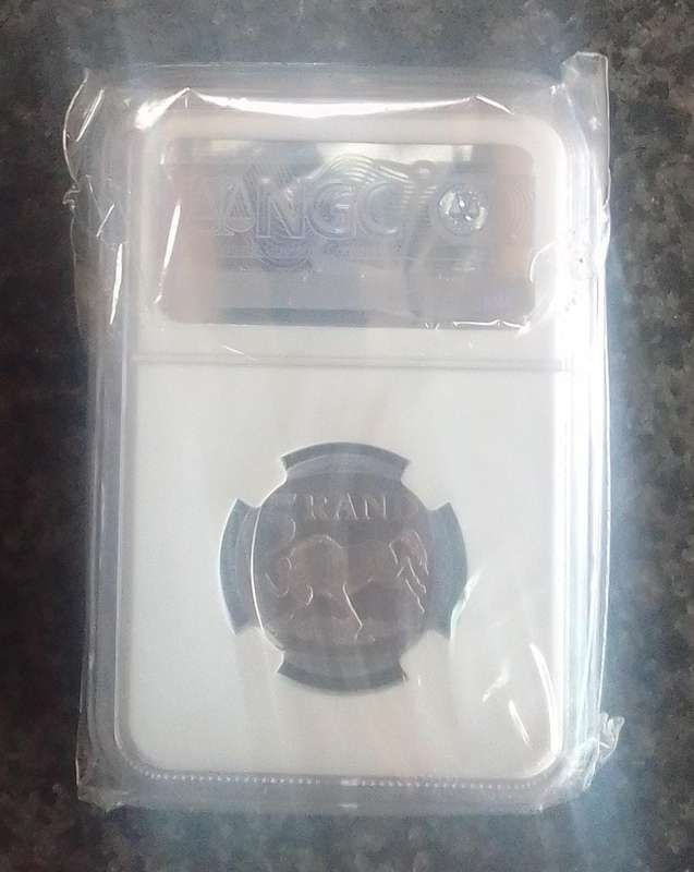 2000 South Africa Nelson Madela R5 Coin Graded PL65 Ultra Cameo