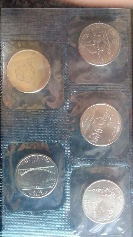 2005 US Mint Uncirculated Coin Set - Denver Mint