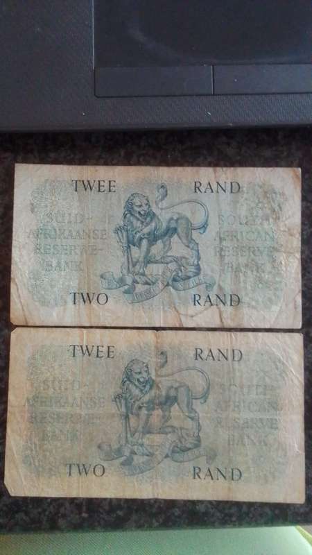 MH de Kock - South African R2 note