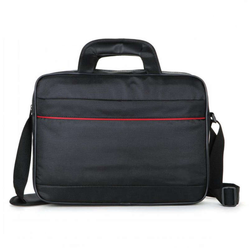 Laptop Shoulder Bag with Redline  15 (Unisex, Business Style)