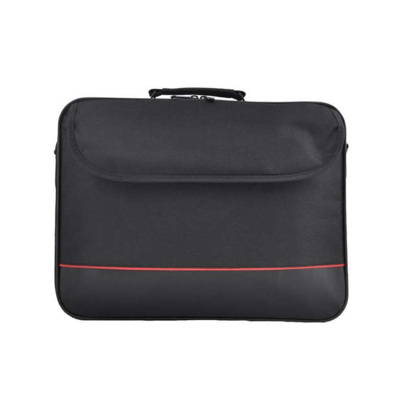 Laptop Shoulder Bag with Redline  15 (Unisex, Business Style)