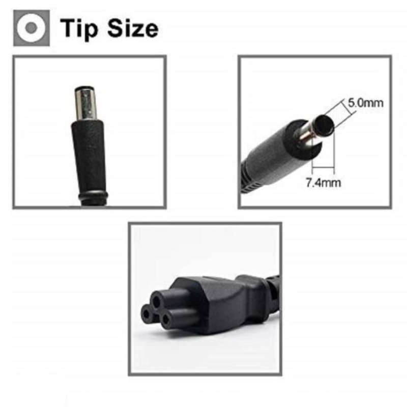 Replacement HP 65W Big Pin Charger | 18.5V 3.5A | DC 7.4x5.0mm | Power Adapter | Reliable Charging