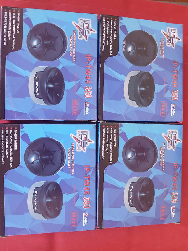 Ice power dome tweeters