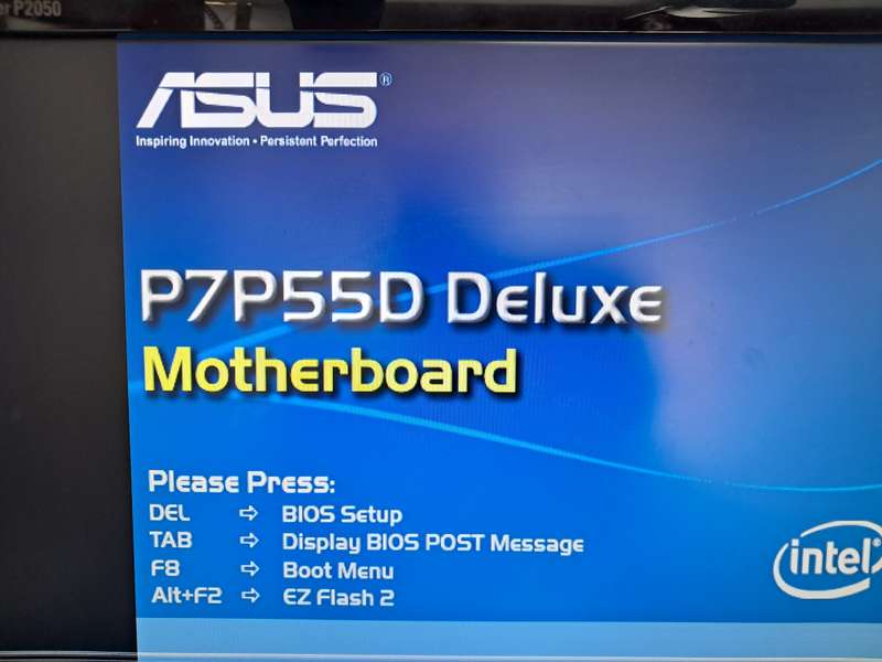 ASUS P7P55D Deluxe motherboard