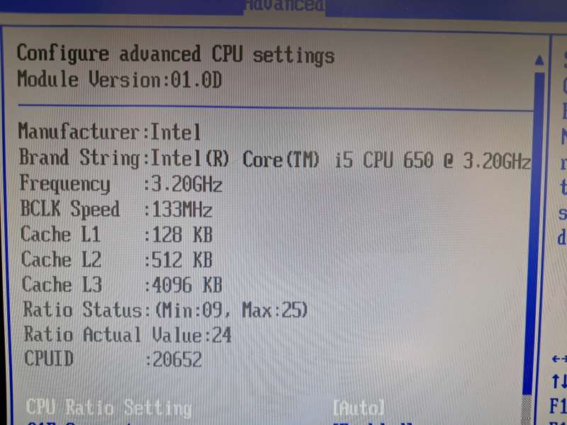 Intel® Core i5-650