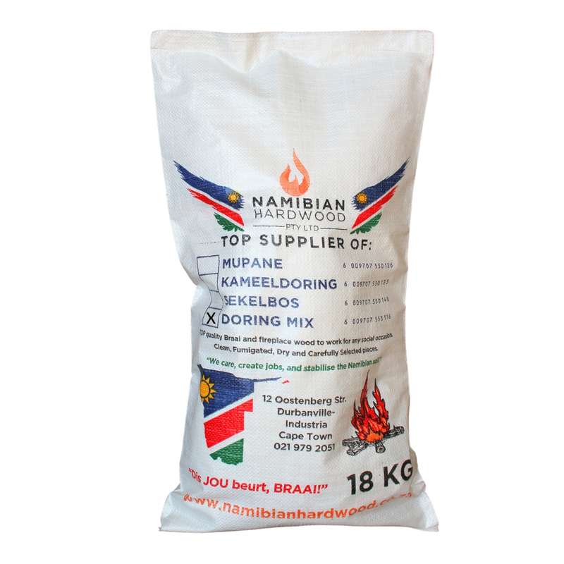 Namibian Hardwood Firewood 18 kg