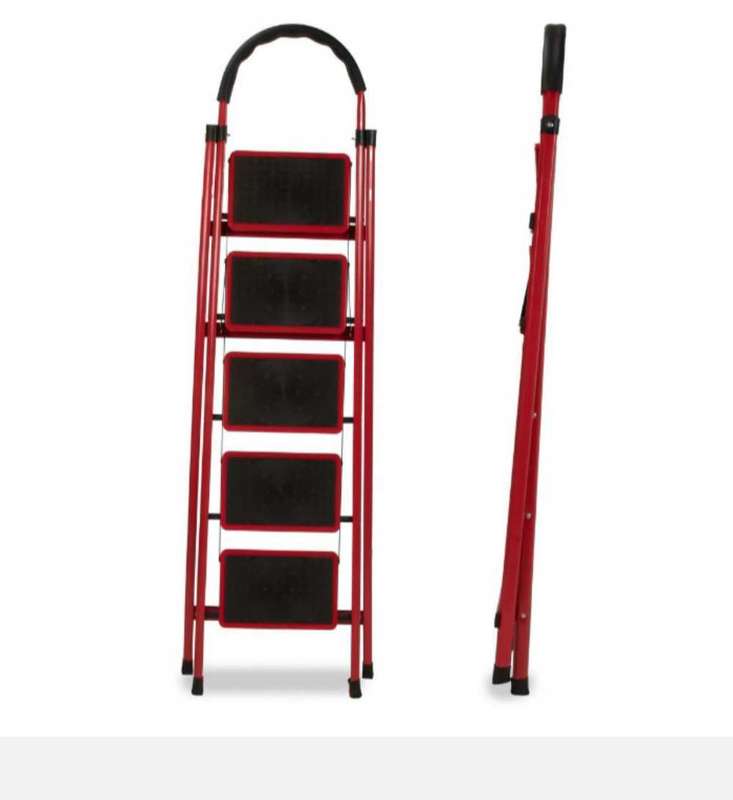 Ladder, 5 steps metal for household ladder