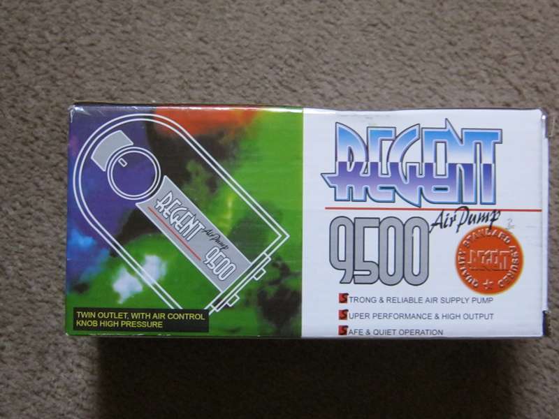 Regent 9500 Air pump for fish tank