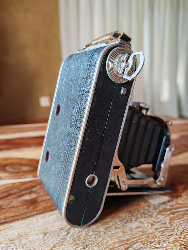 Vintage Deckel München Compur Camera with Leather Case  Untested