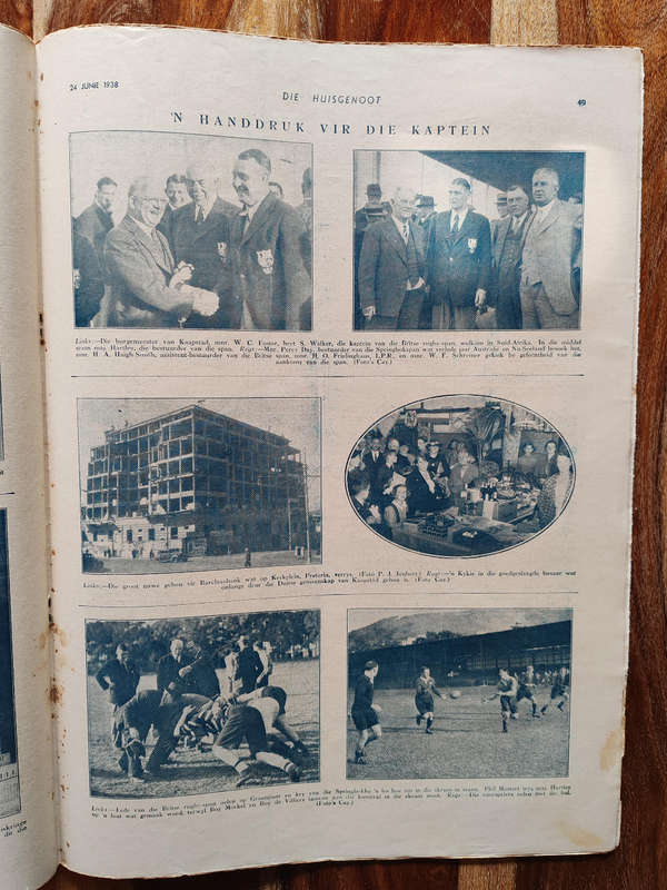 Huisgenoot  24 June 1938  Vintage South African Magazine