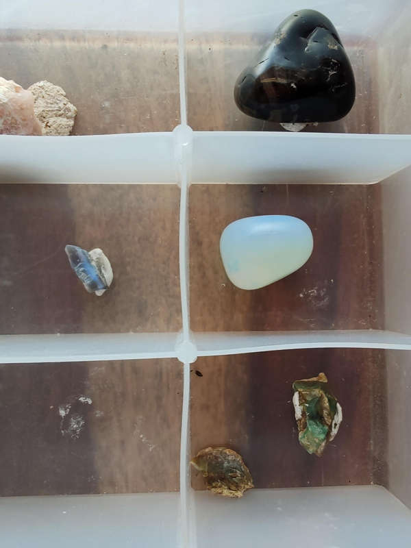 Crystal & Mineral Display Collection | Smoky Quartz, Opalite, Onyx , Obsidian & More