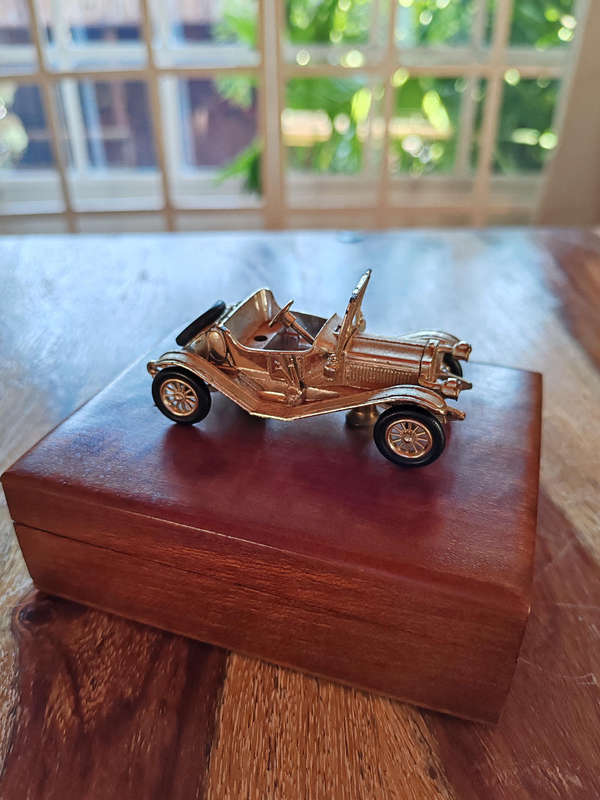 Lesney Veteran Car Gifts Vintage Cigarette Box  Classic Collectible