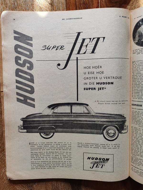 Landbouweekblad  31 March 1954 (Fair Condition)