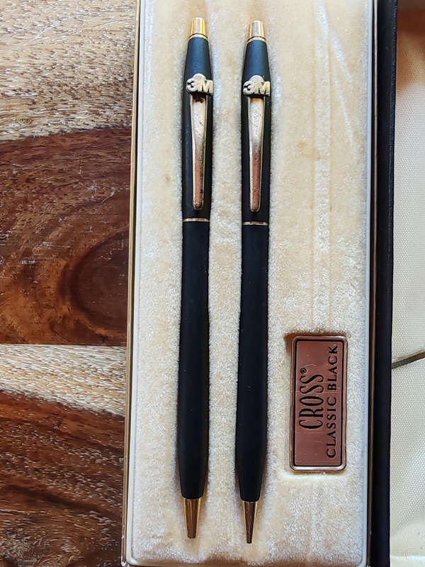 CROSS classic black pen and pencil set