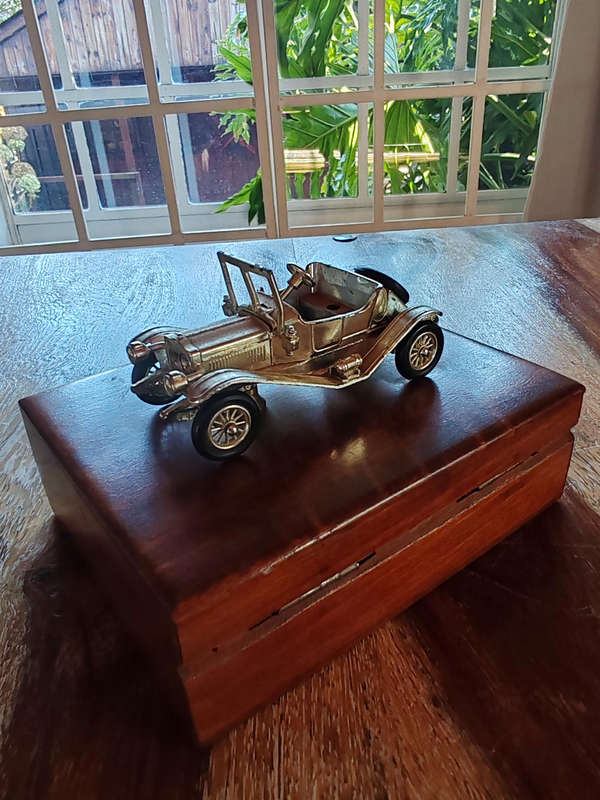 Lesney Veteran Car Gifts Vintage Cigarette Box  Classic Collectible