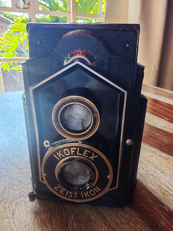 1936 Zeiss Ikon Ikoflex Coffee Can TLR Camera  Rare