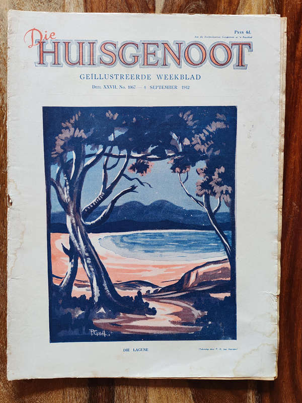 Huisgenoot  4 September 1942  Fair Condition)