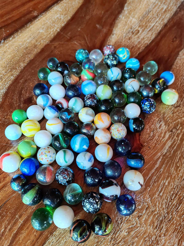 Rare Vintage Marble Lot  83