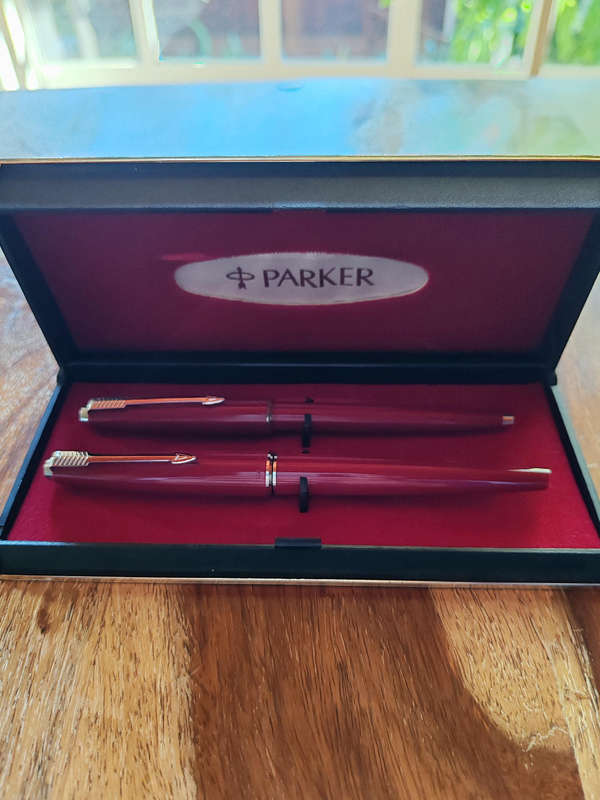Vintage Parker super Quink set