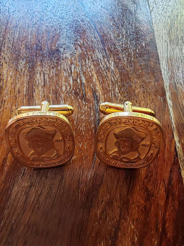 Cufflinks Unique Richelieu Brandy