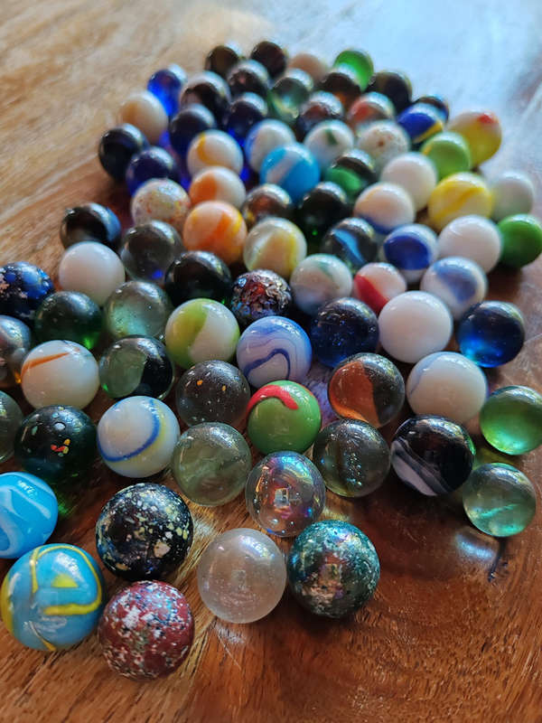 Rare Vintage Marble Lot  83