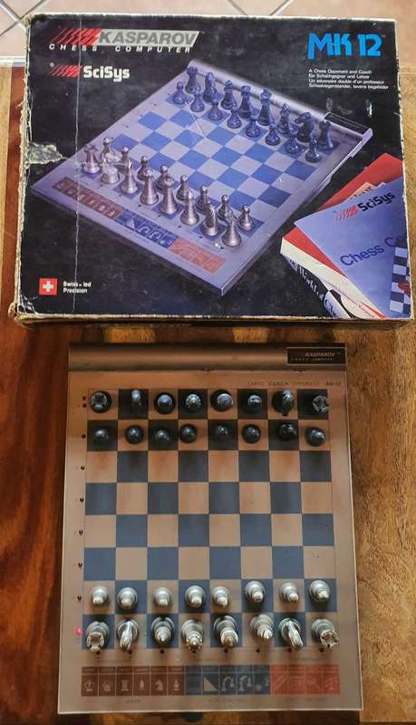 Rare Kasparov MK12 Chess Computer from 1986 , With original box
