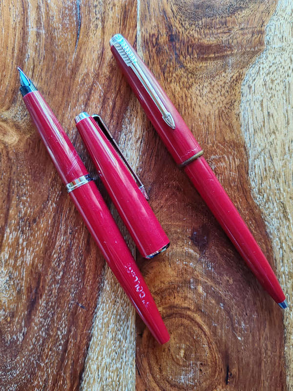 Vintage Parker super Quink set