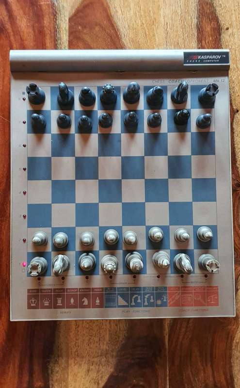 Rare Kasparov MK12 Chess Computer from 1986 , With original box