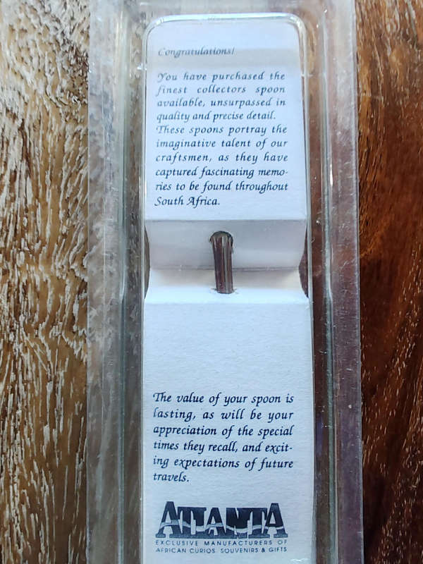 Pilansberg National Park vintage souvenir spoon