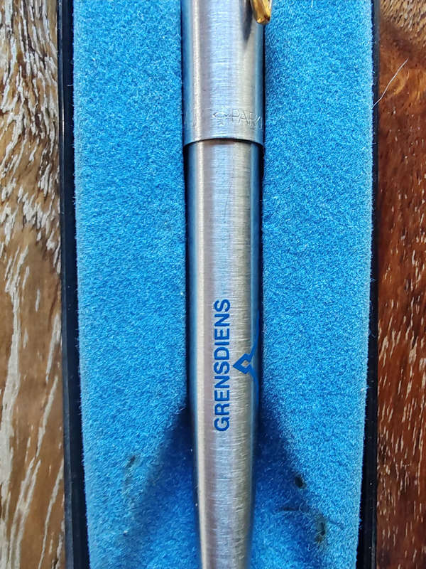 Parker Stainless steel 1976 Border war Christmas present