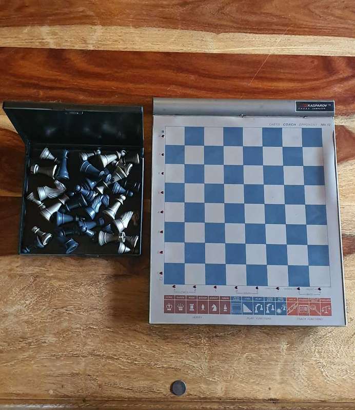Rare Kasparov MK12 Chess Computer from 1986 , With original box