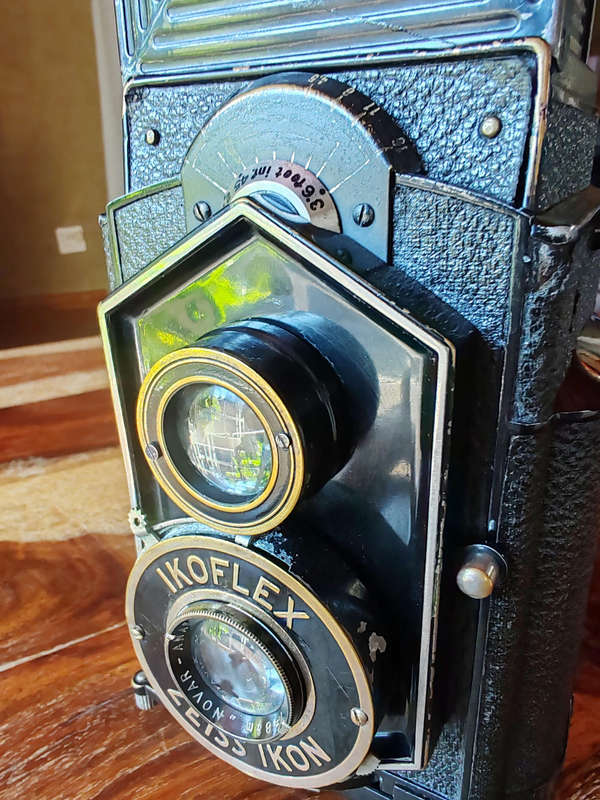 1936 Zeiss Ikon Ikoflex Coffee Can TLR Camera  Rare