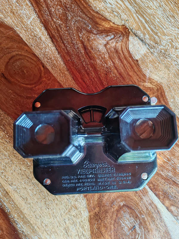 Extremely Rare 1940s View-Master Model C  Original Box + Reels