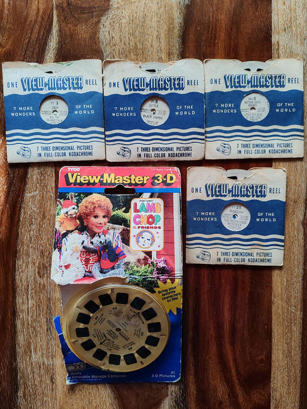 Extremely Rare 1940s View-Master Model C  Original Box + Reels