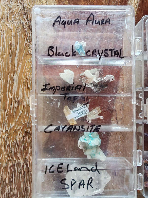 Crystal & Meteorite Mini Collection | Sapphire, Tanzanite, Cavansite, Iran Meteorite & More