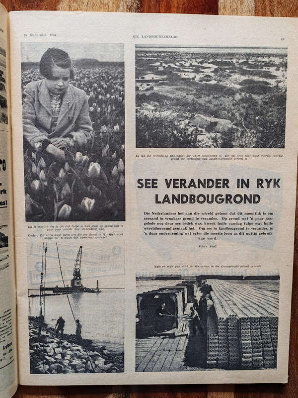 Landbouweekblad  28 Oktober 1958 (Fair Condition)