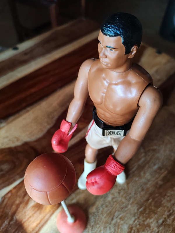 Vintage 1976 Muhammad Ali Action Toy by Denny Fisher