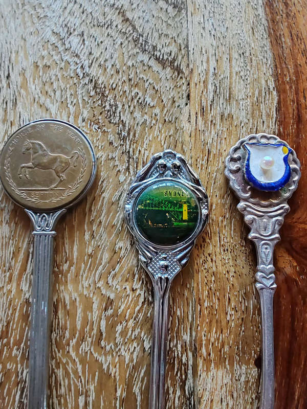 Souvenir Spoons Silver plated