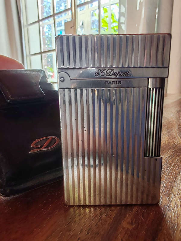 S.T. Dupont Ligne 1 Large Silver-Plated Lighter